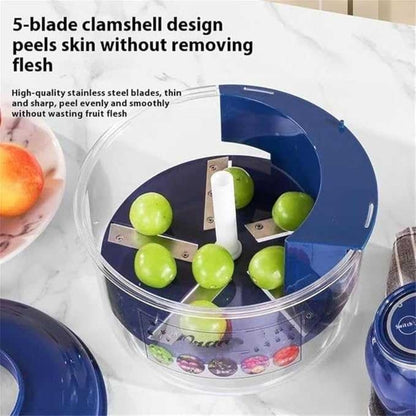 Automatic Electric Fruit Peeler Machine – One-Touch Apple & Potato Peeler | Soqira Bahrain