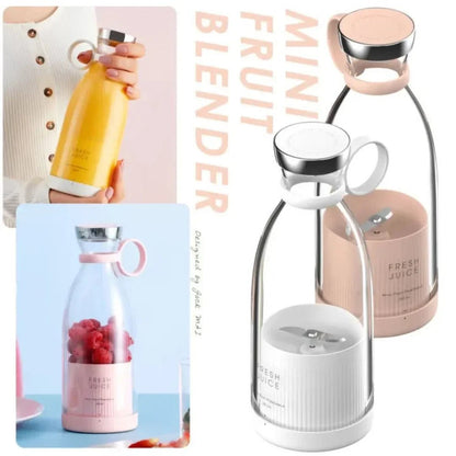 Portable Electric Bottle Juicer – Mini USB Blender for Fresh Shakes & Smoothies | Soqira Bahrain - Soqira