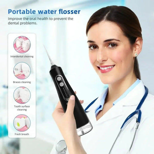 Professional Dental Water Flosser – Electric Oral Irrigator for Deep Teeth Cleaning | Soqira Bahrain - Soqira