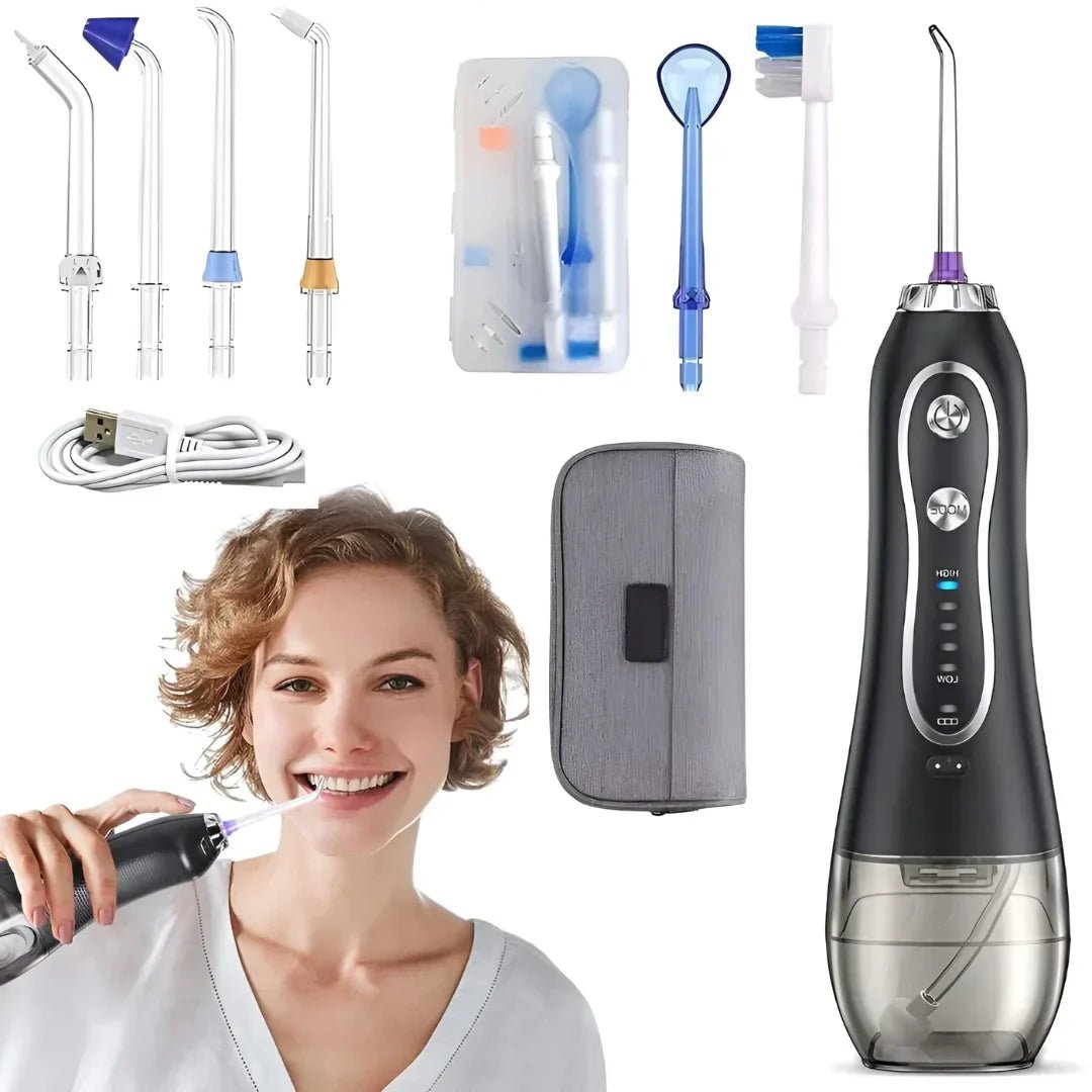 Professional Dental Water Flosser – Electric Oral Irrigator for Deep Teeth Cleaning | Soqira Bahrain - Soqira