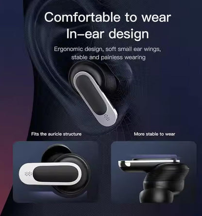 Wireless Earbuds with LCD Touchscreen Case – Bluetooth 5.3 Gaming Mode Stereo Sound | Soqira Bahrain - Soqira